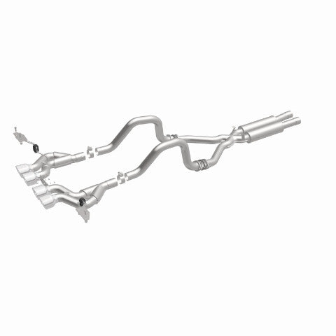 MagnaFlow cat-back exhaust system for 2000-2004 Chevy Corvette stainless steel polished 15281