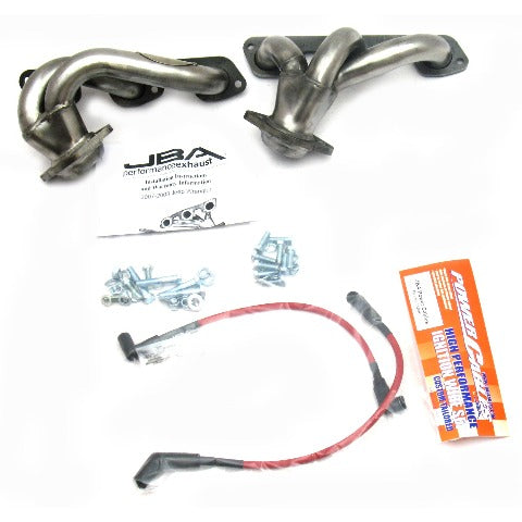 JBA Exhaust Headers for Jeep Wrangler 3.8L V6 for 2007-2011 Stainless Coated - 1528S