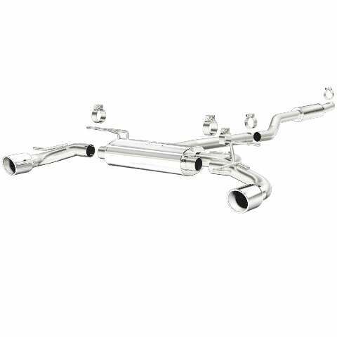 MagnaFlow cat-back exhaust system for 2014-2018 Mazda stainless steel polished 15294