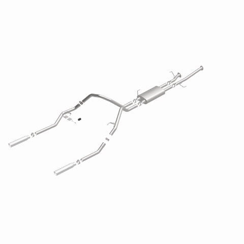 MagnaFlow cat-back exhaust system for 2014-2019 Toyota Tundra stainless steel polished 15305