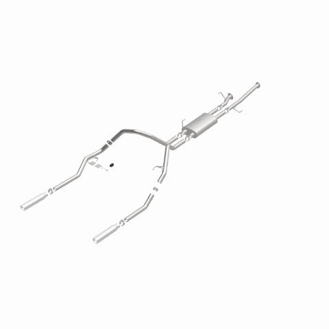 MagnaFlow cat-back exhaust system for 2014-2019 Toyota Tundra stainless steel polished 15305