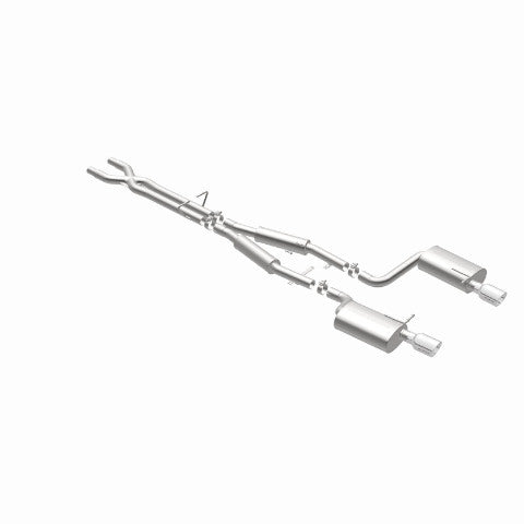 MagnaFlow cat-back exhaust system for 2005-2006 Audi A4 stainless steel polished 15326