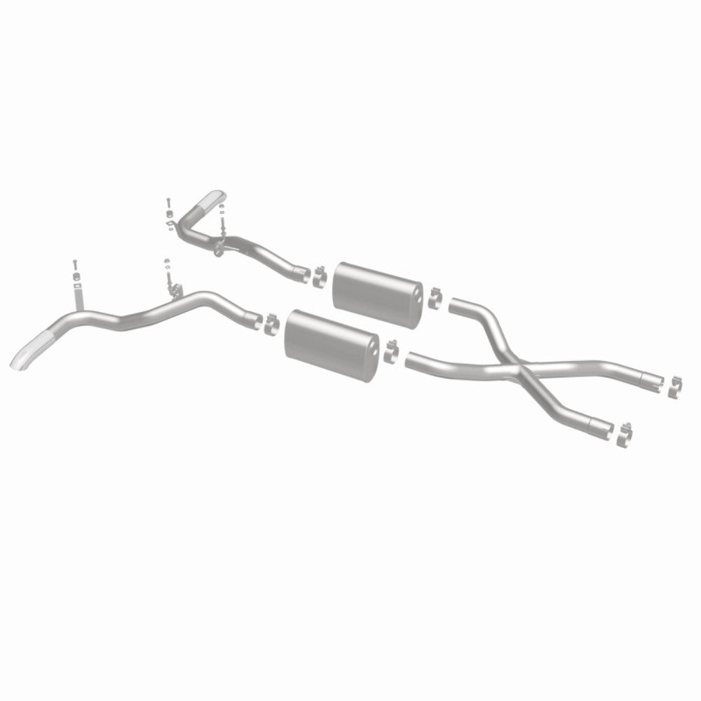 MagnaFlow exhaust system for 1966-1977 Ford stainless steel polished 15344