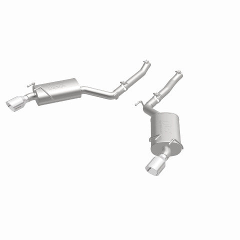 MagnaFlow axle-back exhaust system for 2010-2015 Chevy Camaro stainless steel polished 15354