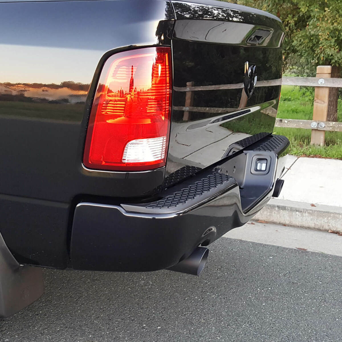 Exhaust system for 2009-2024 Ram 1500 Exhaust stainless steel