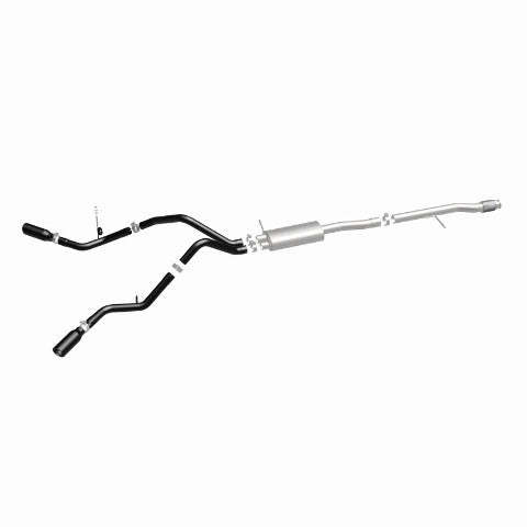MagnaFlow cat-back exhaust system for 2014-2018 Chevy Silverado 1500 stainless steel black 15360