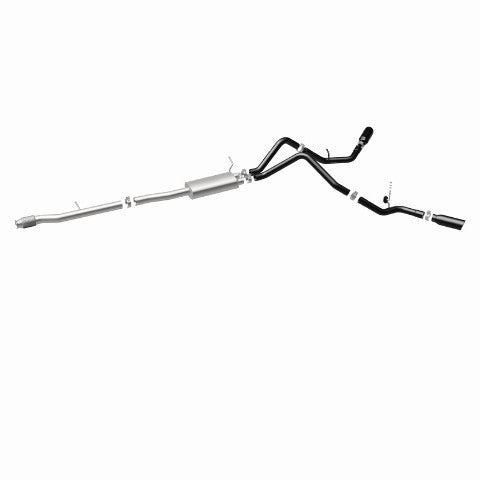 MagnaFlow cat-back exhaust system for 2014-2018 Chevy Silverado 1500 stainless steel black 15360
