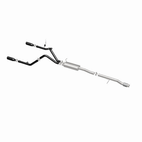 MagnaFlow cat-back exhaust system for 2014-2018 Chevy Silverado 1500 stainless steel black 15361
