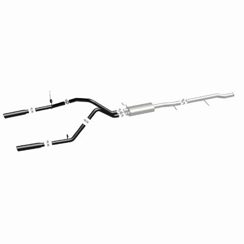 MagnaFlow cat-back exhaust system for 2010-2013 Chevy Silverado 1500 stainless steel black 15362