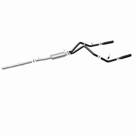 MagnaFlow cat-back exhaust system for 2010-2013 Chevy Silverado 1500 stainless steel black 15362