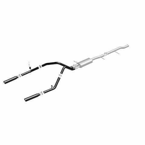 MagnaFlow cat-back exhaust system for 2010-2013 Chevy Silverado 1500 stainless steel black 15362