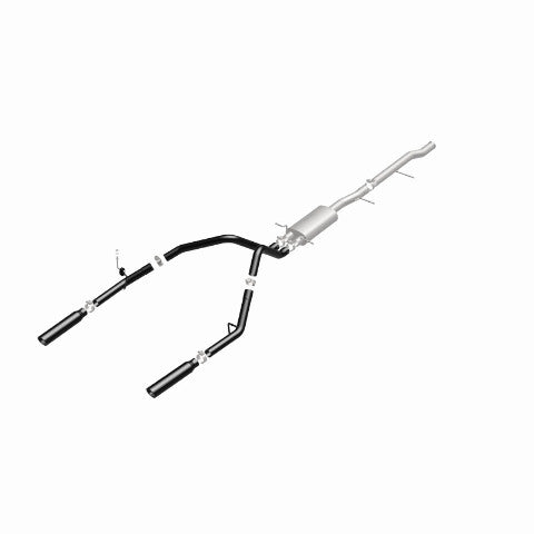 MagnaFlow cat-back exhaust system for 2010-2013 Chevy Silverado 1500 stainless steel black 15362