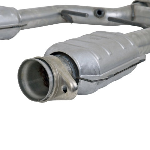 Fits 1996-2004 Mustang GT/Cobra/Mach 1 2.5 Short Mid H Pipe W/Converters 1538