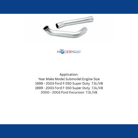 MagnaFlow exhaust downpipe for 1999-1903 Ford F-250 stainless steel 15459