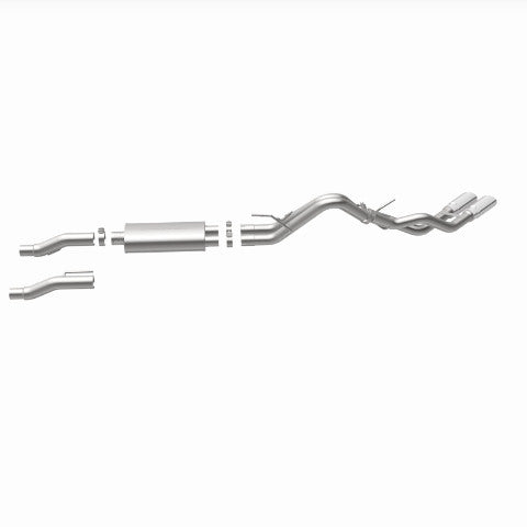 MagnaFlow cat-back exhaust system for 2011-2014 Ford F-150 stainless steel polished 15461