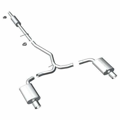 MagnaFlow cat-back exhaust system for 2011-2015 Ford stainless steel polished 15467