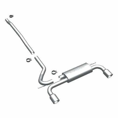 MagnaFlow cat-back exhaust system for 2011-2016 Mini stainless steel polished 15490