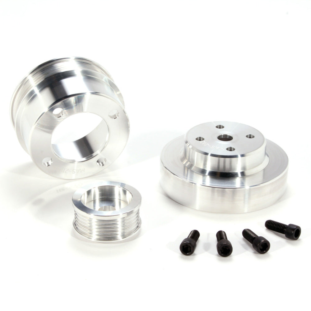 Fits 1979-1993 Mustang 5.0 3 Pc Performance Under Drive Pulley (Billet)-1553