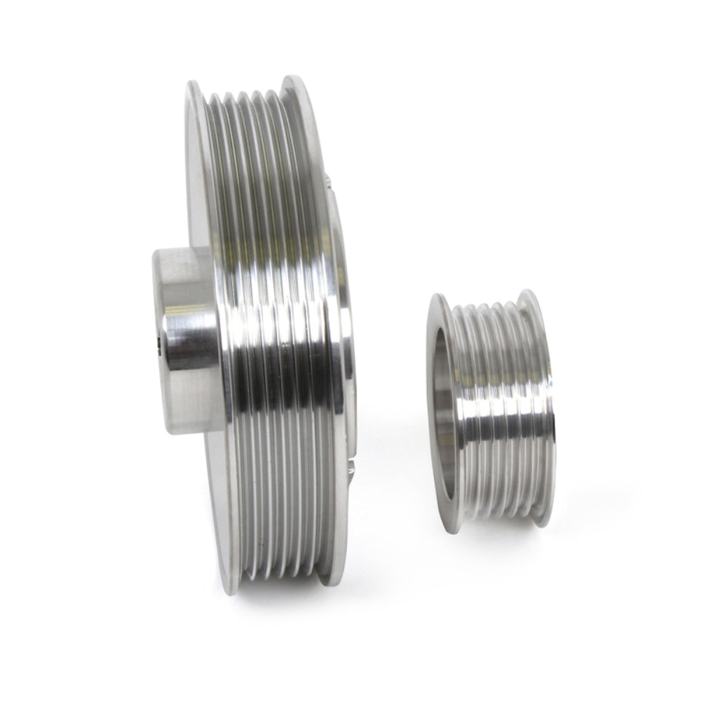 t Fits 1996-01 Mustang GT/Cobra 3 Pc Performance Under Drive Pulley (Billet)-1555 BBK Performance