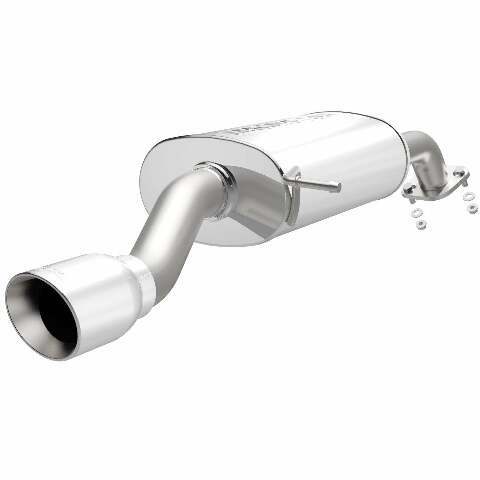 MagnaFlow axle-back exhaust system for 2011-2014 Mazda stainless steel polished 15555