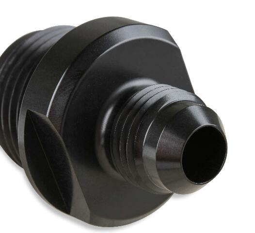 NOS in-line hi-flow nitrous filter, 6AN - black -6AN stainless steel solenoid 15556NOS