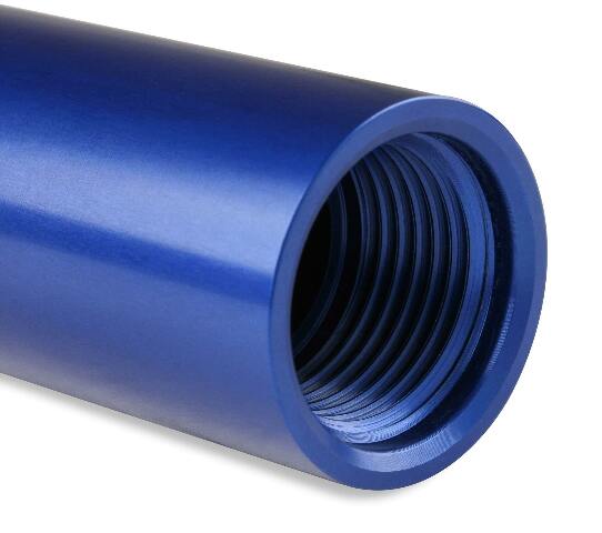 NOS in-line hi-flow nitrous filter, 6AN - blue -6AN stainless steel solenoid 15557NOS