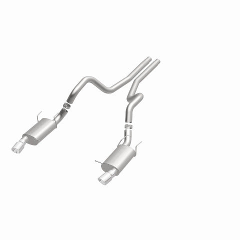 MagnaFlow cat-back exhaust system for 2011-2012 Ford Mustang stainless steel polished 15589