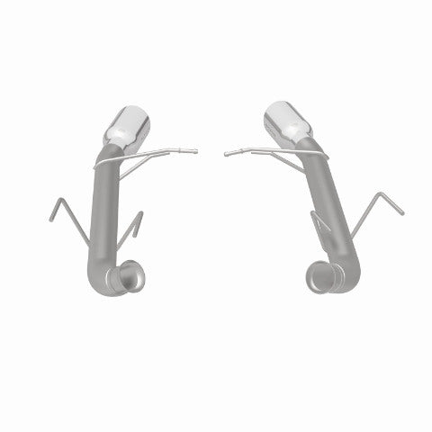 MagnaFlow axle-back exhaust system for 2011-2012 Ford Mustang stainless steel polished 15596
