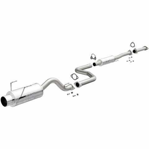 MagnaFlow cat-back exhaust system for 1996-2000 Honda Civic stainless steel polished 15643