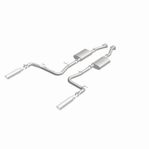 MagnaFlow cat-back exhaust system for 1999-2004 Ford Mustang stainless steel polished 15644