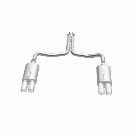 MagnaFlow cat-back exhaust system for 1986-1991 Chevy Corvette 2.5 inch stainless steel polished