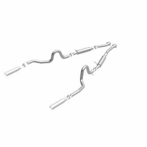 MagnaFlow cat-back exhaust system for 1999-2004 Ford Mustang stainless steel polished 15673