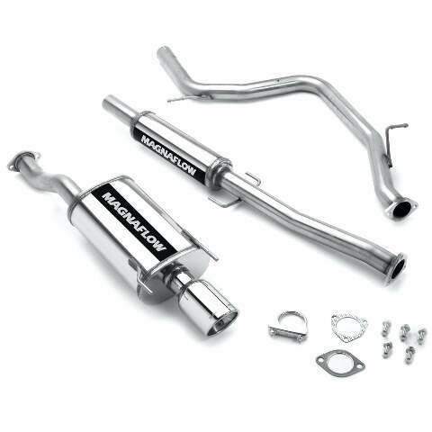 MagnaFlow cat-back exhaust system for 1994-1997 Honda Accord stainless steel polished 15686