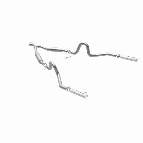 MagnaFlow cat-back exhaust system for 1999-2004 Ford Mustang stainless steel polished 15717