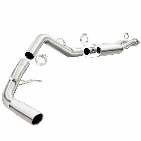 MagnaFlow cat-back exhaust system for 2002-2006 Cadillac polished 15734