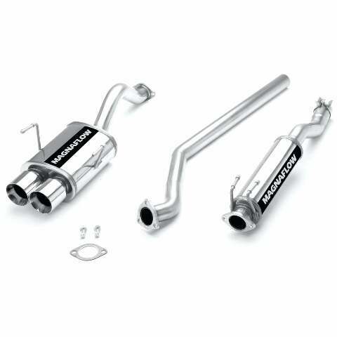 MagnaFlow cat-back exhaust system for 2002-2005 Honda Civic stainless steel polished 15757