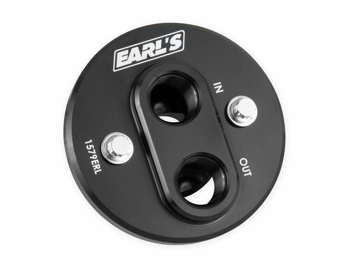Earl's Remote Oil Filter Adapter - 1579ERL AN fitting