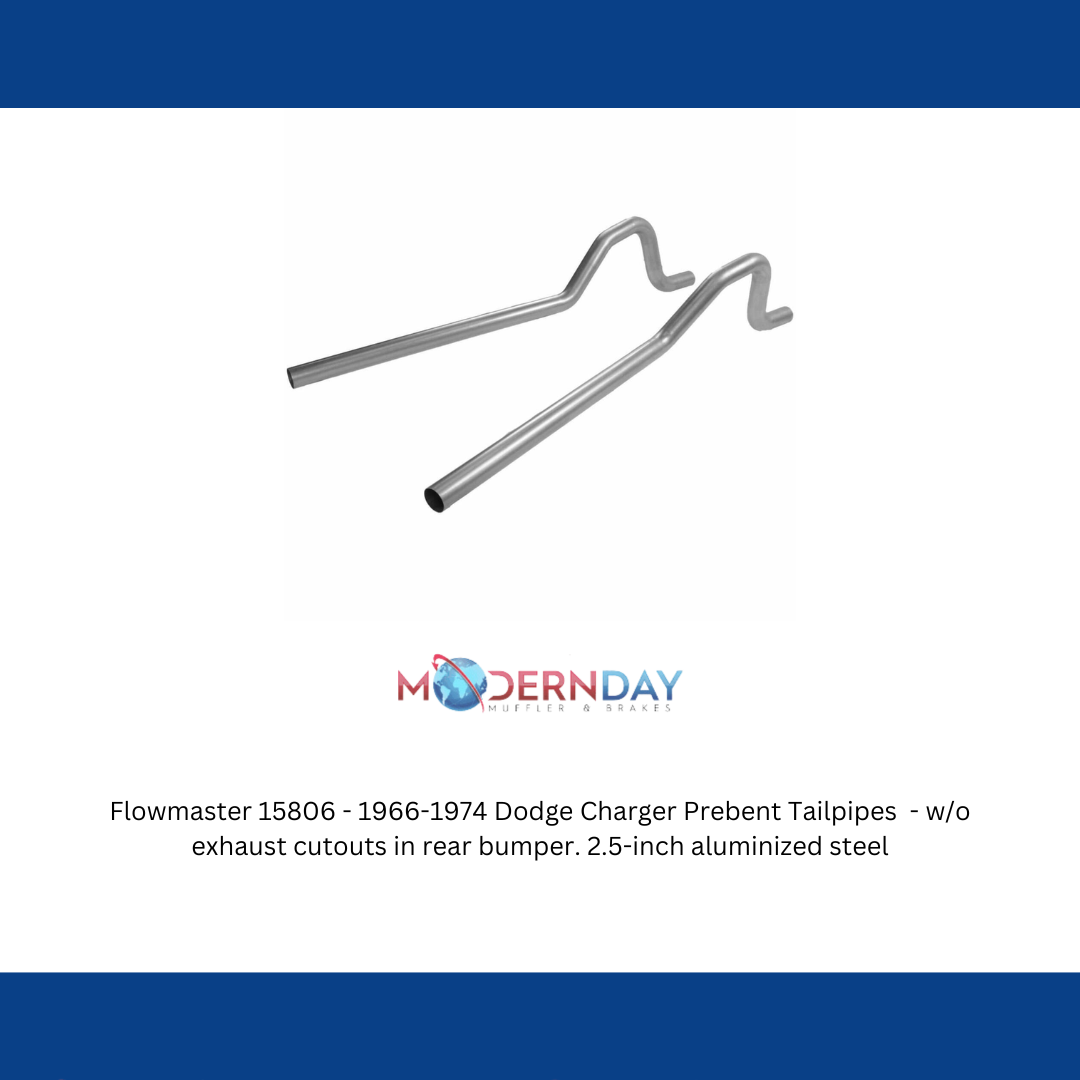 Exhaust part for Tailpipe Kit 62"-74" Mopar Charger Road Runner GTX Satellite 2.5"in