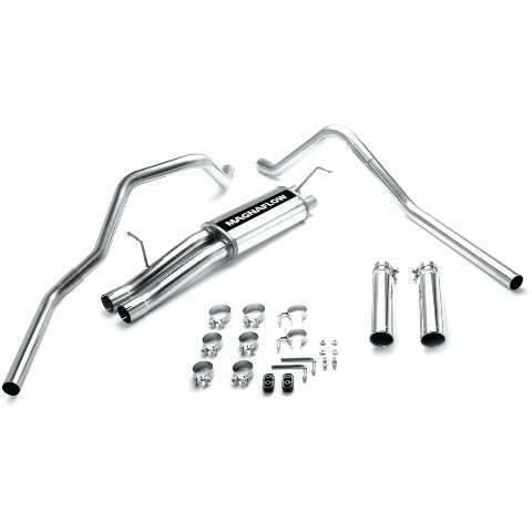 MagnaFlow cat-back exhaust system for 2003-2006 Chevy Silverado 2500 polished 15829