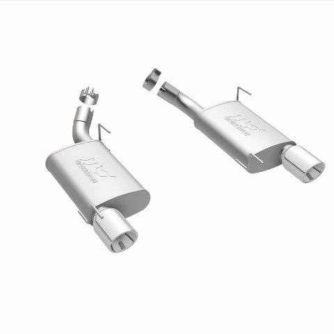 MagnaFlow axle-back exhaust system for 2007-2009 Ford Mustang stainless steel polished 15882