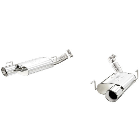 MagnaFlow axle-back exhaust system for 2007-2009 Ford Mustang stainless steel polished 15882