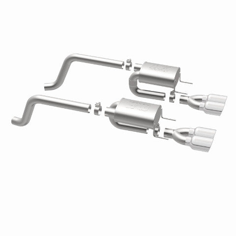 MagnaFlow axle-back exhaust system for 2005-2008 Chevy Corvette stainless steel polished 15886
