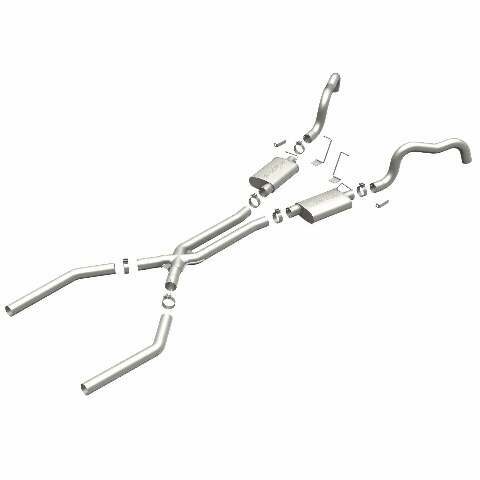 MagnaFlow exhaust system for 1967-1969 Pontiac Camaro stainless steel