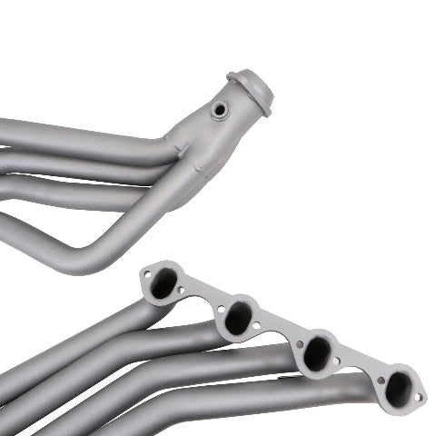 Fits 1979-1993 Mustang 5.0 1-3/4 Long Tube Headers (Titanium Ceramic)-1594 for 1979-1993 Ford Mustang chrome