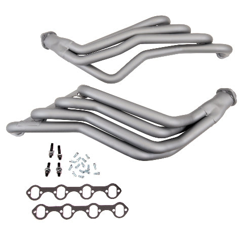 Fits 1979-1993 Mustang 5.0 1-3/4 Long Tube Headers (Titanium Ceramic)-1594 for 1979-1993 Ford Mustang chrome