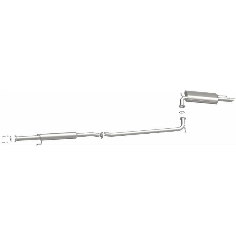 Fits 2002-2006 Toyota Camry Direct-Fit Replacement Exhaust System 106-0274 aluminized steel