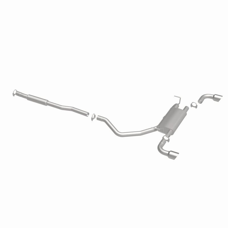 Fits 2014-2022 Jeep Cherokee 3.2L Direct-Fit Replacement Exhaust System 106-0767 aluminized steel