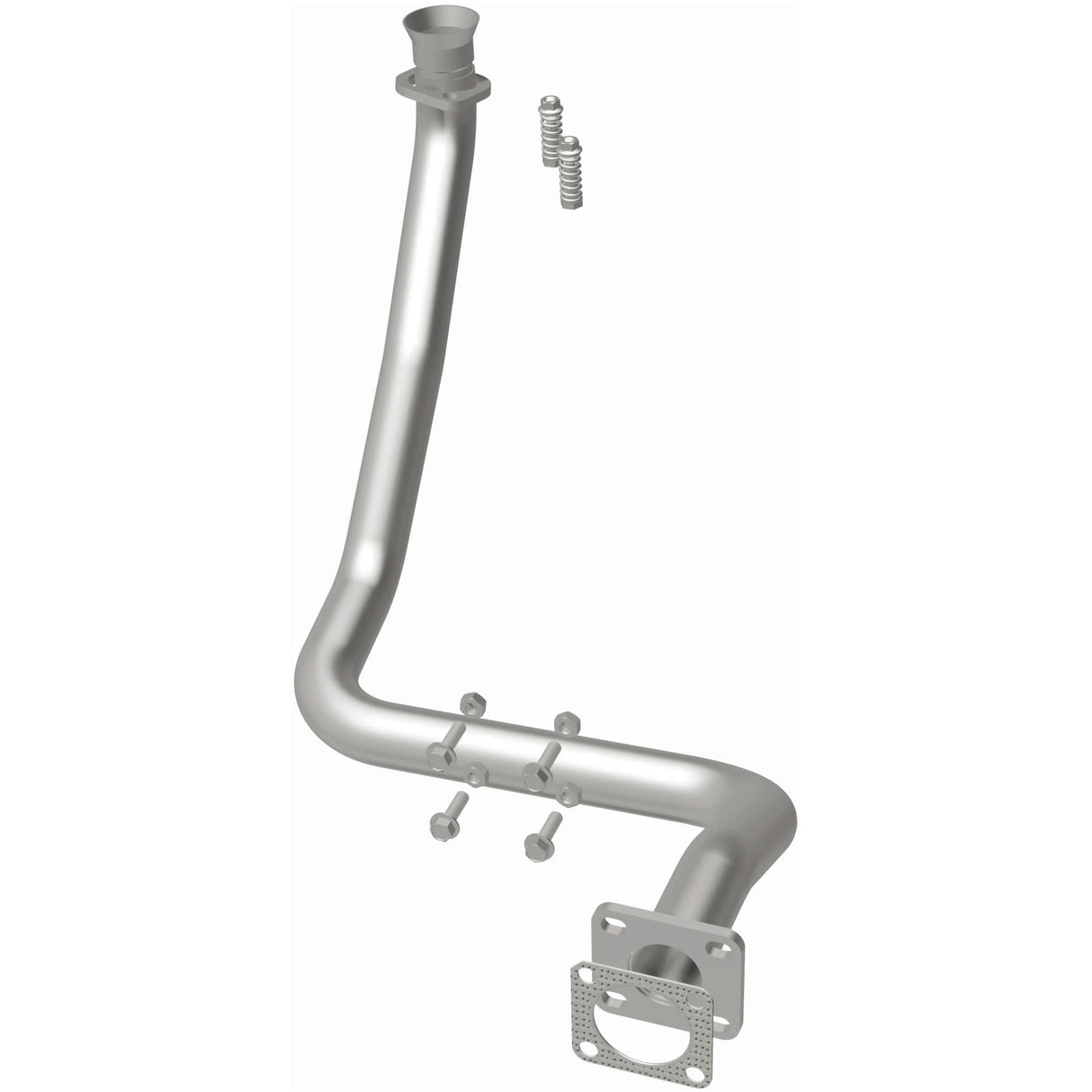 1987-1990 Jeep Wrangler Direct-Fit Front Pipe Kit 107-0017 stainless steel