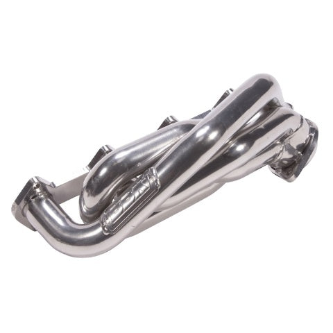Fits 2005-2010 Mustang GT 1-5/8 Shorty Tuned Length Headers-Silver-16120 ceramic coated polished