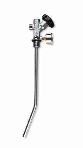 NOS 10 lb. bottlesuper hi-flow valveassembly w/siphontube andblackgauge 16137ABNOS 100 foot stainless steel blue 2493